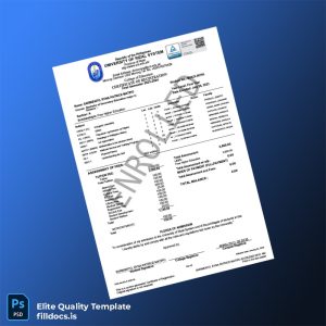 Fillable Philippines College of Education Certificate of Registration Template - Word/PDF Template Preview - FillDocs