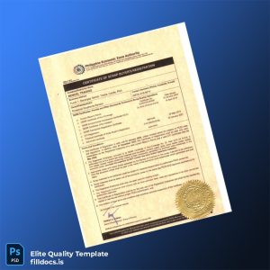 Fillable Philippines DENR Certificate of Scrap Buyer s Registration Template - Word/PDF Template Preview - FillDocs