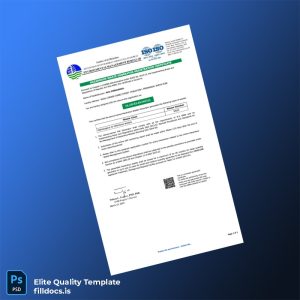 Fillable Philippines Environmental Management Bureau Hazardous Waste Generator Registration Certificate Template - Word/PDF Template Preview - FillDocs