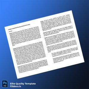 Fillable Philippines Land Registration Authority Decree of Registration and Certificate of Title Template - Word/PDF Template Preview - FillDocs