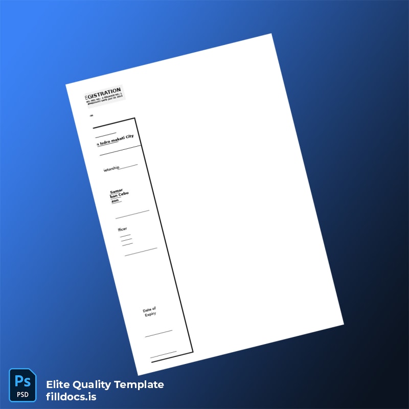 Fillable Philippines Subcontractor Registration Form Template in Word and PDF formats page 4 Page Preview - FillDocs