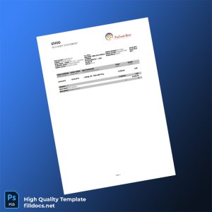 Serbia Wizards Time DOO Bank Statement Template in Word and PDF formats