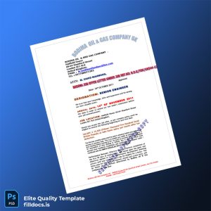 Fillable UK Bodima Oil and Gas Company Employment Verification Letter Template - Word/PDF Template Preview - FillDocs