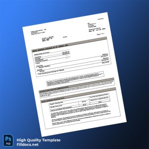 USA Citibank Bank Statement Template in Word and PDF formats