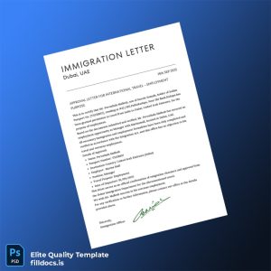 Fillable United Arab Emirates Marina Mall Employment Verification Letter Template - Word/PDF Template Preview - FillDocs