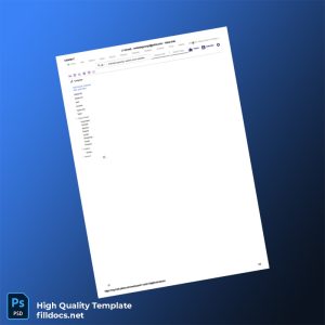 United Kingdom Army Editable Identity Document Template in Word and PDF formats