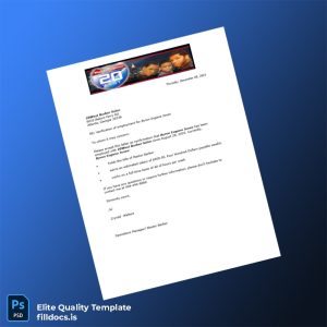 Fillable United States 20West Barber Salon Employment Verification Letter Template - Word/PDF Template Preview - FillDocs