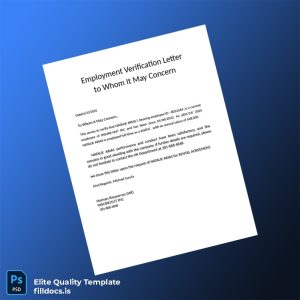 Fillable United States Insure-Hut Inc Employment Verification Letter Template - Word/PDF Template Preview - FillDocs
