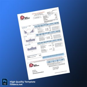 United States Norwich Public Utilities Editable Utility Bill Template in Word and PDF formats