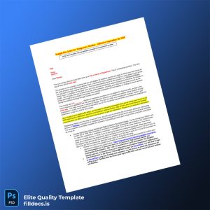 Fillable United States Temporary Worker Hire Letter Template - Word/PDF Template Preview - FillDocs