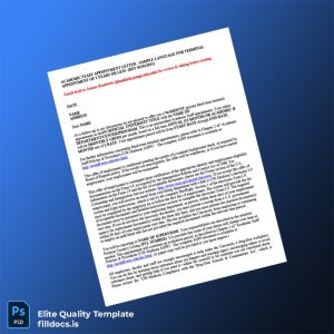 Fillable United States University Employment Verification Letter Template - Word/PDF Template Preview - FillDocs
