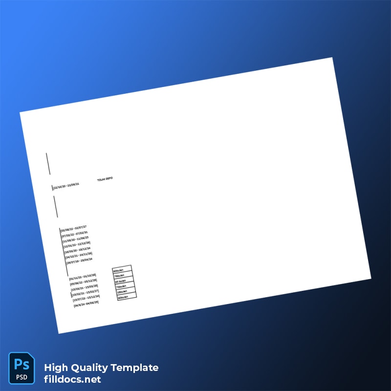 Unknown Editable Invoice Template in Word and PDF formats page 4