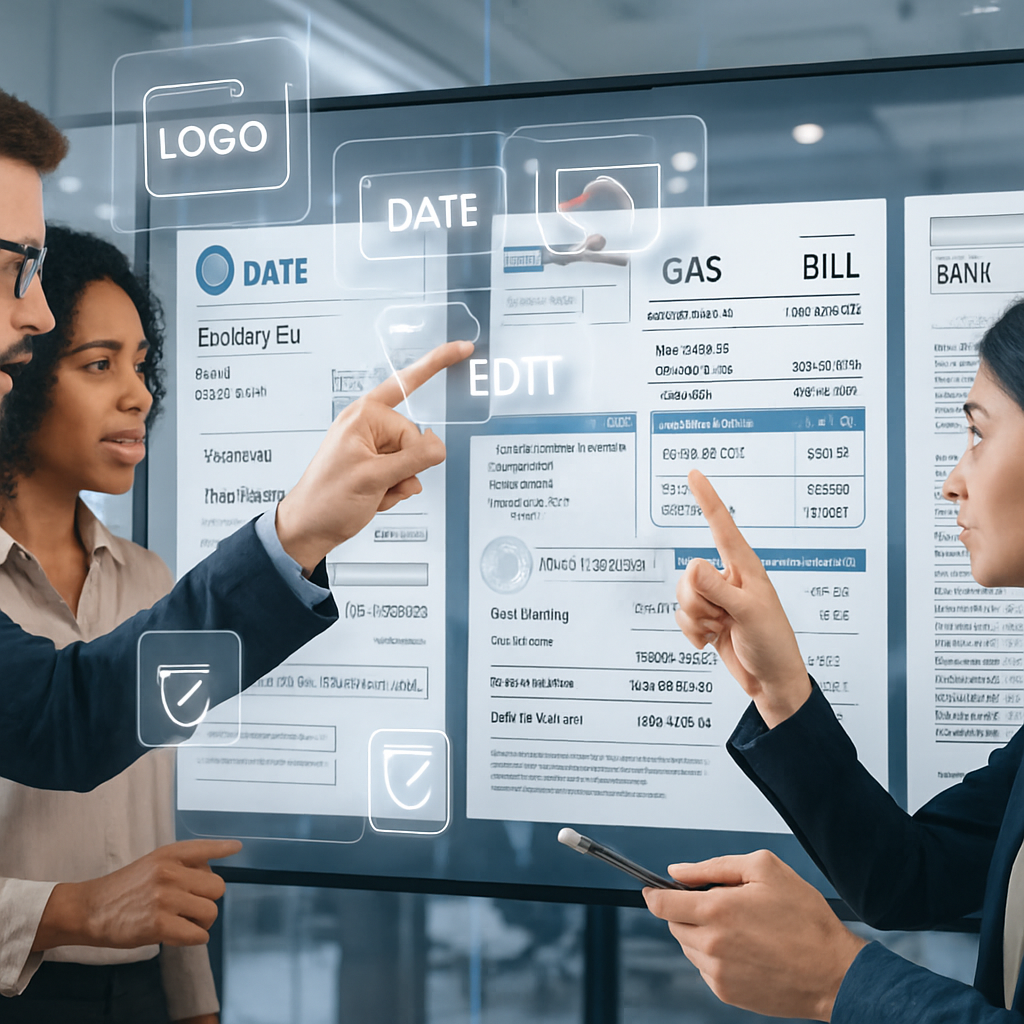 Editable Address Proof Templates for Faster Verification Worldwide
