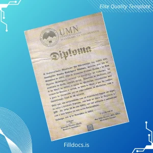 Fillable Angola Universidade Mandume Ya Ndemufayo Bachelor of Medicine Diploma Template Template Preview - FillDocs