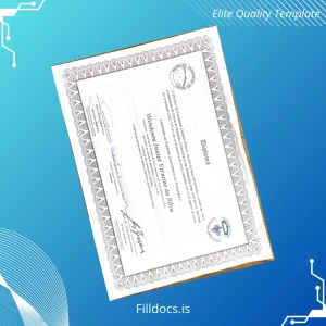 Fillable Brazil Campos Estaduais Wendeson Junior Diploma Template Preview - FillDocs