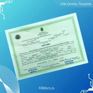 Fillable Brazil Escola Estadual de Educacao Profissional Professor Moreira de Sousa Technical Diploma in Massage Therapy Template Template Preview - FillDocs