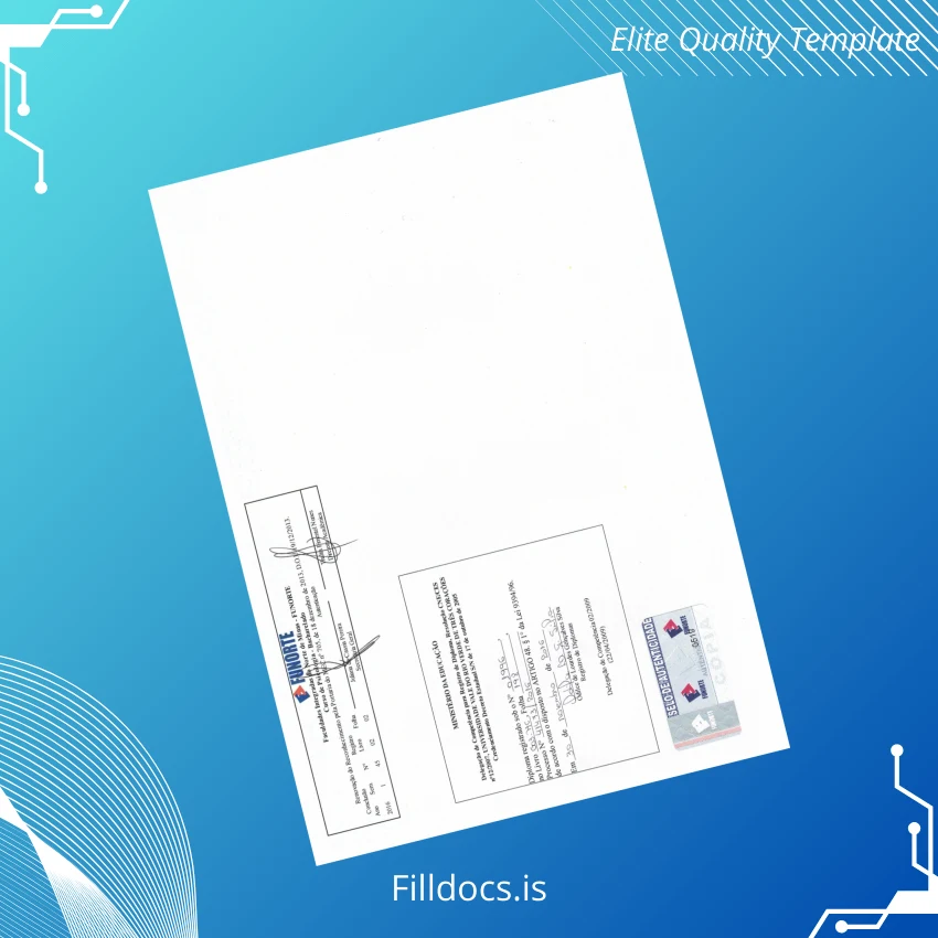 Fillable Brazil Integrated Colleges Bachelor of Psychology Template page 2 Page Preview - FillDocs