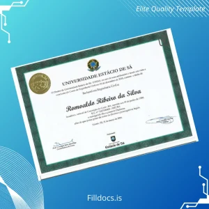 Fillable Brazil Universidade Estadual de Sá Bachelor of Civil Engineering Template Template Preview - FillDocs