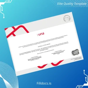 Fillable Brazil University UNA Bachelor of Biomedical Science Template Template Preview - FillDocs