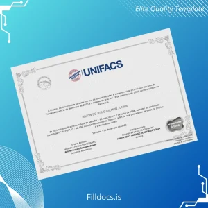 Fillable Brazil University of Salvador Bachelor of Science in Physiotherapy Template Template Preview - FillDocs