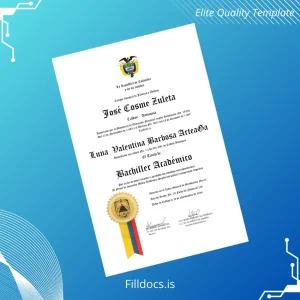 Fillable Colombia Colegio Integral de Jóvenes y Adultos Bachiller Académico Template Template Preview - FillDocs