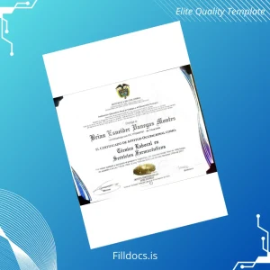 Fillable Colombia INTEC CARTAGENA Technical Certificate in Pharmaceutical Services Template Preview - FillDocs