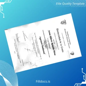 Fillable Colombia Universidad de la Costa Bachelor's Degree in Environmental Engineering Template Template Preview - FillDocs