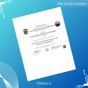 Fillable Colombia Universidad del Magdalena Bachelor of Education with Emphasis in Informatics Template Template Preview - FillDocs