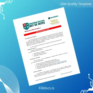 Fillable Ecuador Universidad Cristiana Rey de Reyes Diploma in Biblical Hermeneutics Template Template Preview - FillDocs