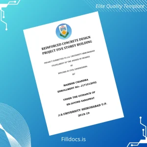 Fillable India J.S. University Shikohabad Diploma in Civil Engineering Template Template Preview - FillDocs