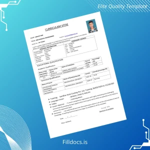 Fillable India Mahakaushal University Diploma in Mechanical Engineering Template Template Preview - FillDocs