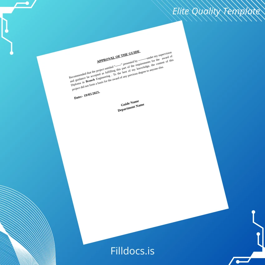 Fillable India Radha Govind University Diploma in Electrical Electronics Engineering Template page 2 Page Preview - FillDocs