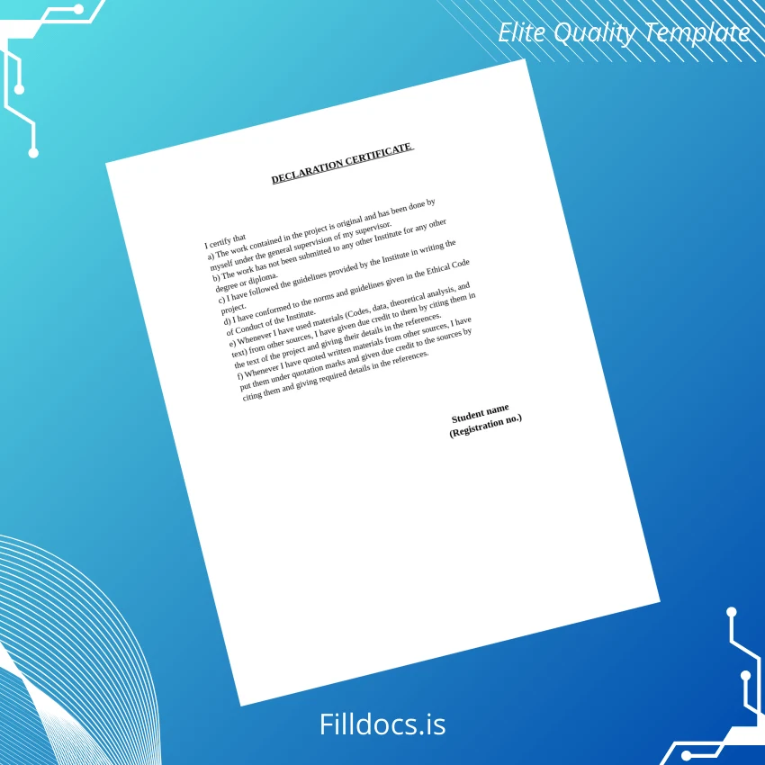 Fillable India Radha Govind University Diploma in Electrical Electronics Engineering Template page 3 Page Preview - FillDocs