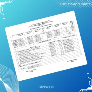 Fillable India Sardar Patel University Diploma in Agriculture Template Preview - FillDocs