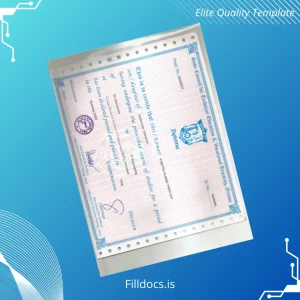 Fillable India State Council for Technical Education Diploma in IT Engineering Template Template Preview - FillDocs