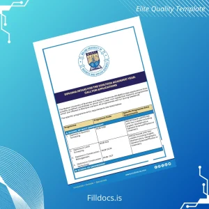 Fillable Malawi Malawi University of Business and Applied Sciences Diploma Template Template Preview - FillDocs
