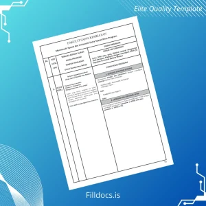 Fillable Malaysia Universiti Teknologi MARA Diploma in Health Sciences Template Template Preview - FillDocs