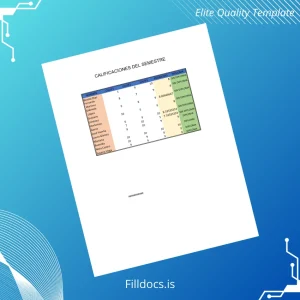 Fillable Mexico AOMR Diploma Template Template Preview - FillDocs