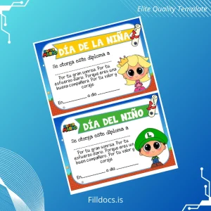 Fillable Mexico Certificate of Participation Template Template Preview - FillDocs