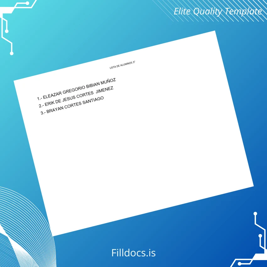 Fillable Mexico Emiliano Zapata Center Bilingual Preschool Diploma page 3 Page Preview - FillDocs