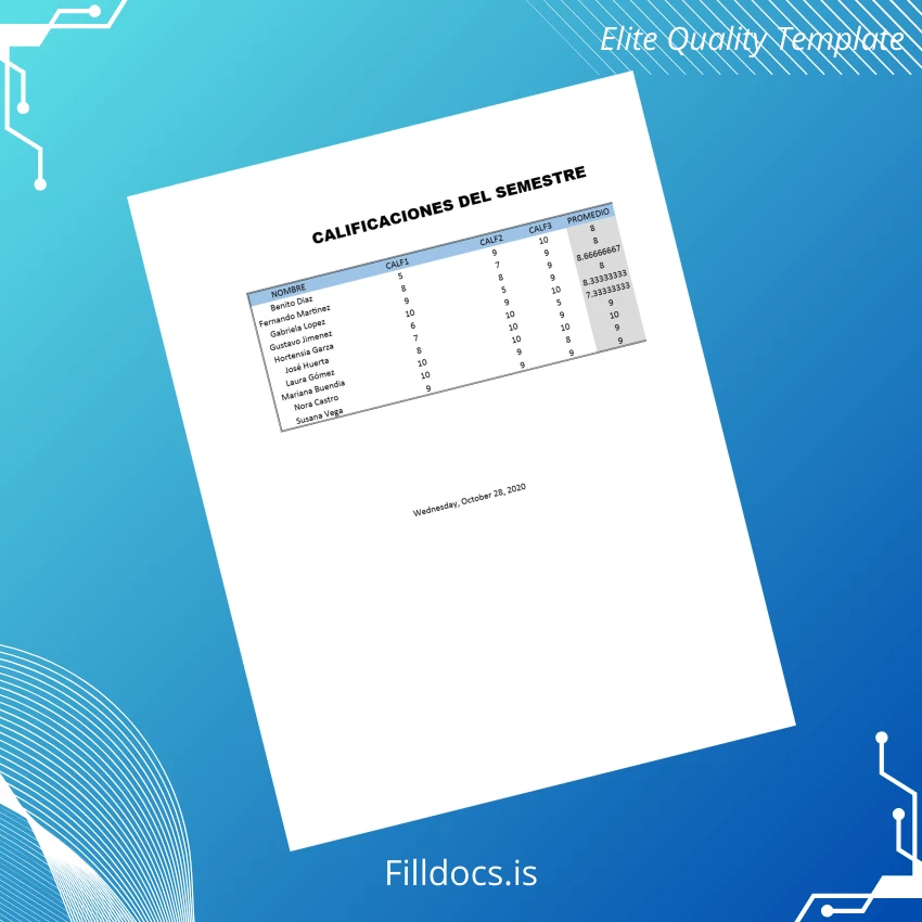 Fillable Mexico RMMG Diploma Template Template Preview - FillDocs