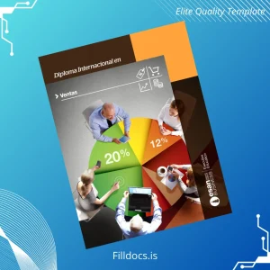 Fillable Peru ESAN International Diploma in Sales Template Template Preview - FillDocs