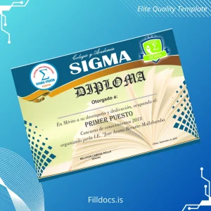 Fillable Peru José Arana Beruete-Mollebamba High School Diploma in Knowledge Contest 2018 Template Preview - FillDocs