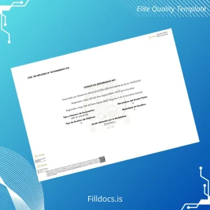 Fillable Peru National University of San Marcos Bachelor of Political Science Diploma Template Preview - FillDocs