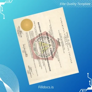 Fillable Philippines Camarines Norte State College Bachelor of Science in Business Administration Template Preview - FillDocs