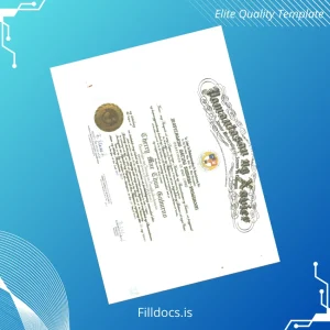 Fillable Philippines University of the Cordilleras Diploma Template Template Preview - FillDocs