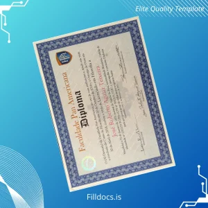 Fillable Romania Preschool Diploma Template Template Preview - FillDocs