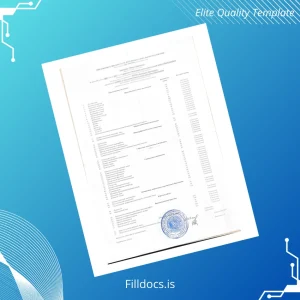 Fillable Saran Russia Diploma Template Template Preview - FillDocs