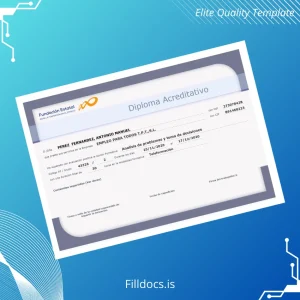 Fillable Spain Empleo para Todos T.P.T. S.L. Diploma in Analysis of Problems and Decision Making Template Template Preview - FillDocs