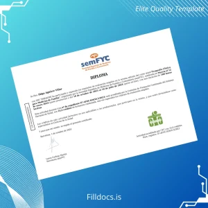 Fillable Spain Society of Family and Community Medicine Clinical Echography Diploma Template Preview - FillDocs